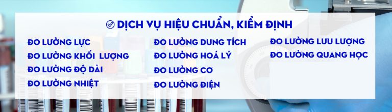 hiệu chuẩn thiết bị đo lường