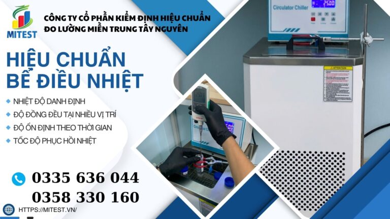 Hiệu chuẩn bể điều nhiệt