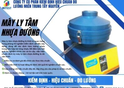 Hiệu chuẩn máy quay ly tâm