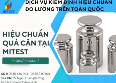 Hiệu chuẩn quả cân