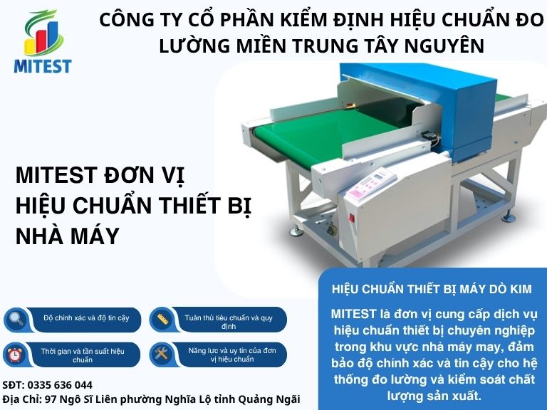 Hiệu chuẩn máy dò kim