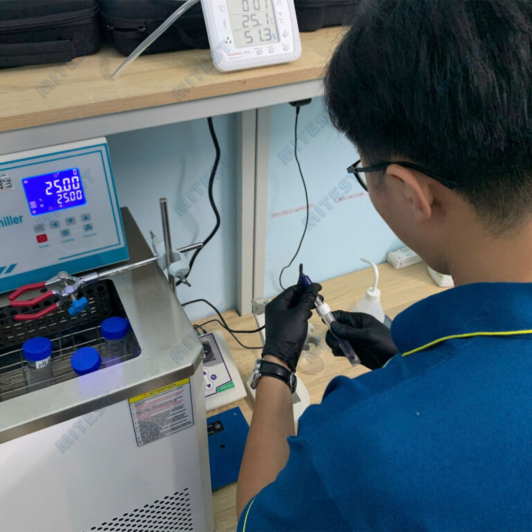 Hiệu chuẩn máy đo pH 