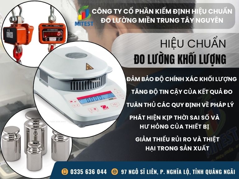 Hiệu chuẩn lĩnh vực khối lượnq