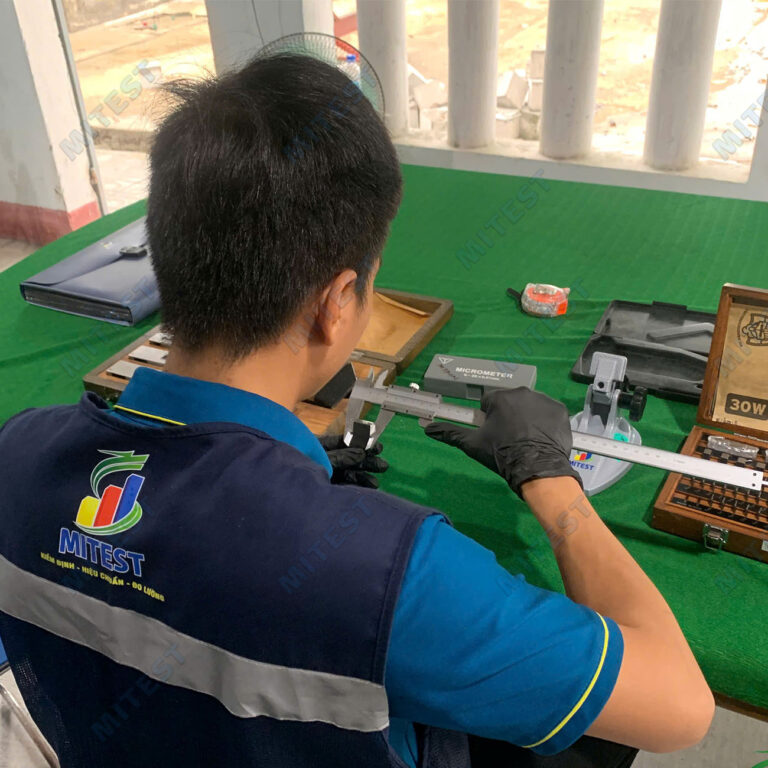 Hiệu chuẩn thước cặp