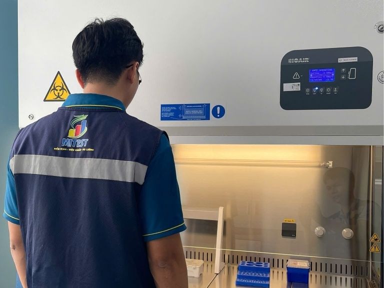 Thử nghiệm tủ an toàn sinh học Hiệu chuẩn tủ an toàn sinh học