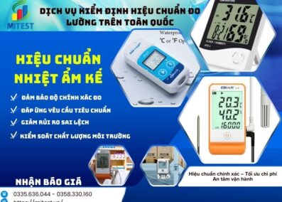 Hiệu chuẩn nhiệt ẩm kế