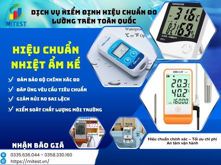 Hiệu chuẩn nhiệt ẩm kế