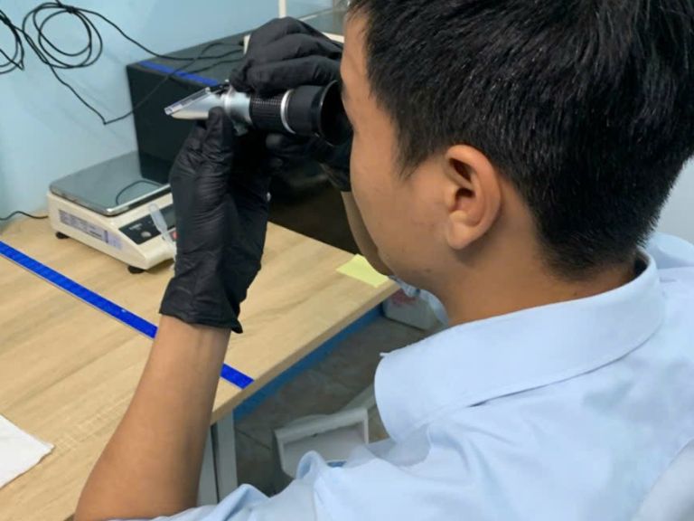 Hiệu chuẩn máy đo độ Brix