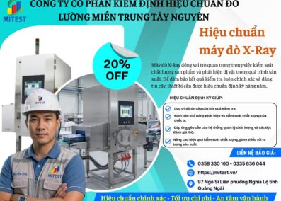Hiệu chuẩn thiết bị máy dò X-ray