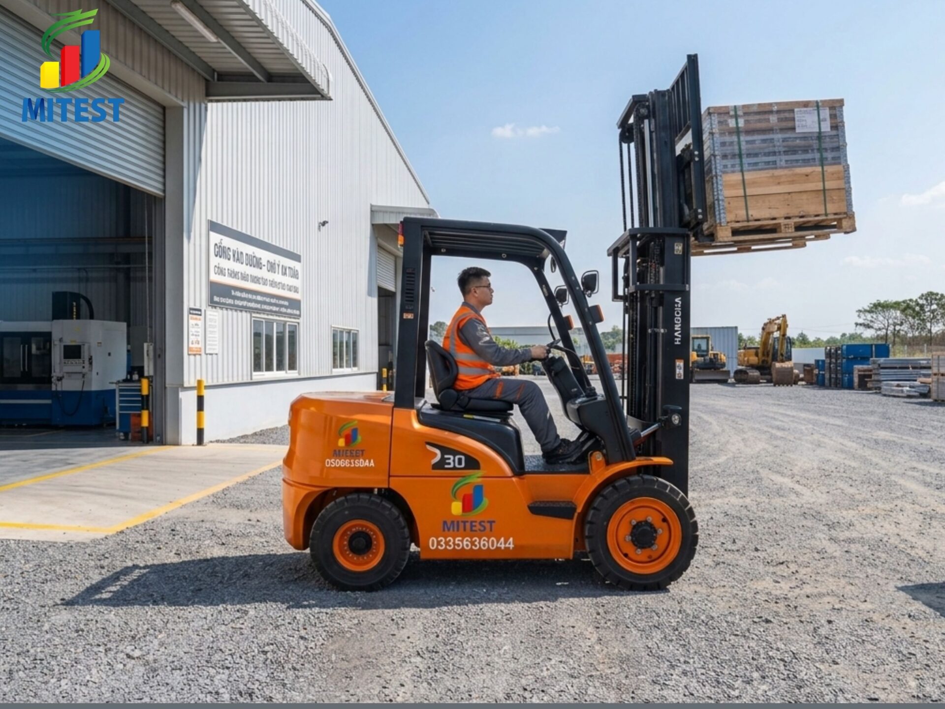 Kiểm định xe nâng Kiểm định xe nâng