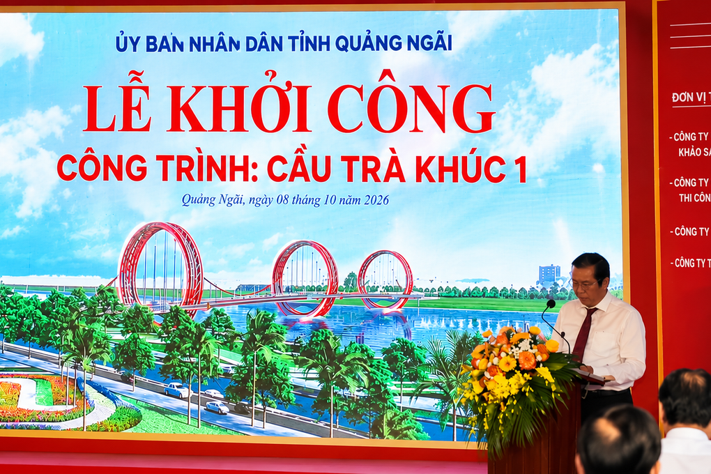 Công trình cầu Trà Khúc 1