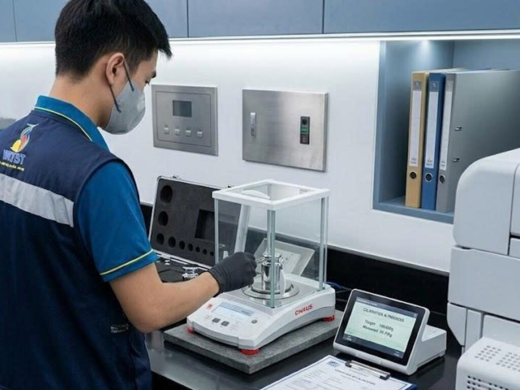 Hiệu chuẩn cân phân tích