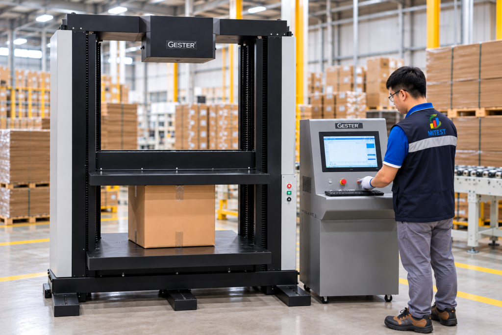 Hiệu chuẩn máy nén thùng carton