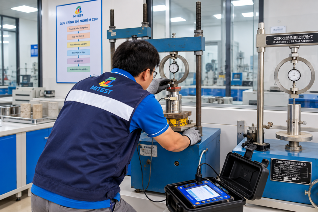 Hiệu chuẩn máy nén CBR