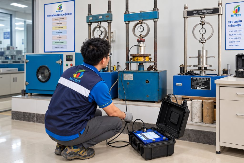 Hiệu chuẩn máy nén CBR