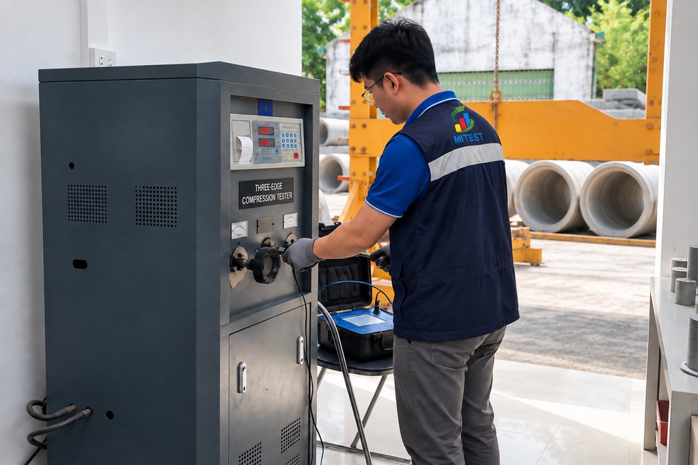 Hiệu chuẩn máy nén cống 3 cạnh