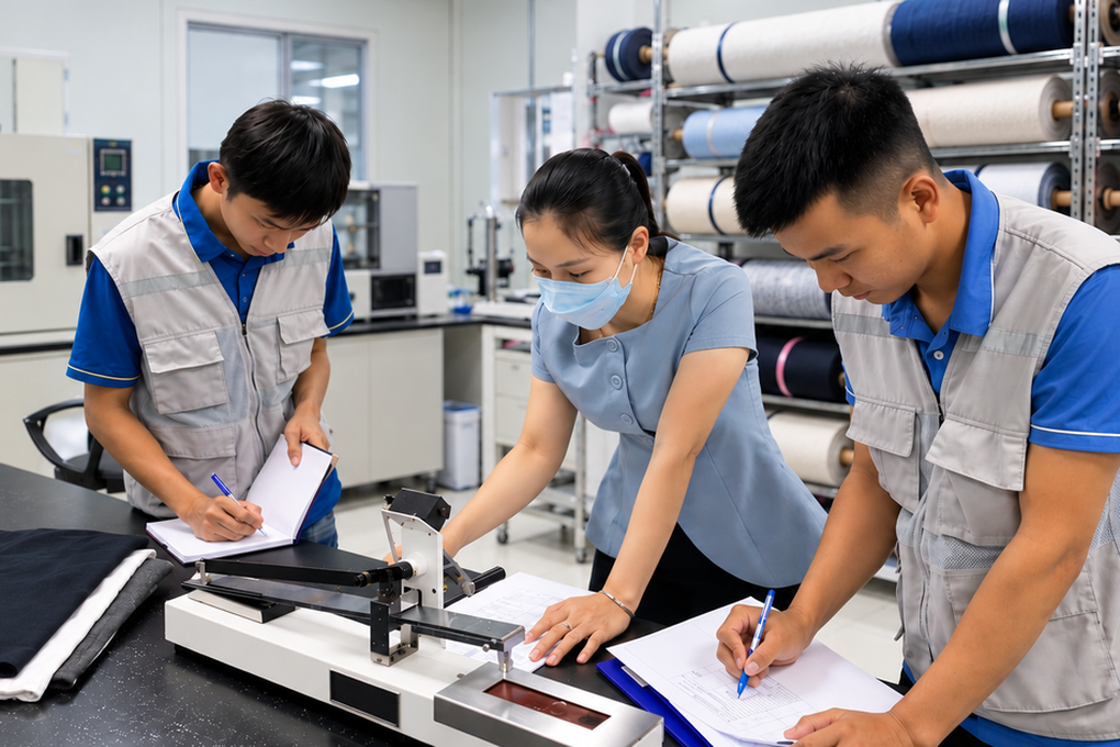 Hiệu chuẩn thiết bị nhà máy dệt may