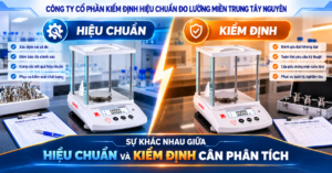 Hiệu chuẩn và kiểm định cân phân tích